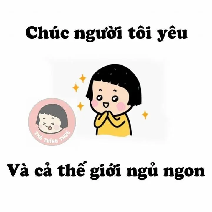 Meme chúc ngủ ngon cute - Lựa chọn hoàn hảo để kết thúc ngày.