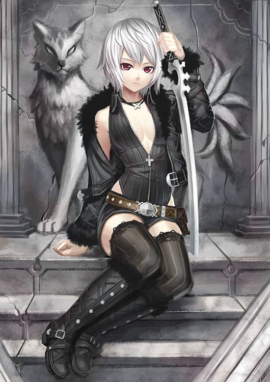 Con gái anime ngầu tạo ra sự mạnh mẽ, cá tính và đầy ấn tượng.