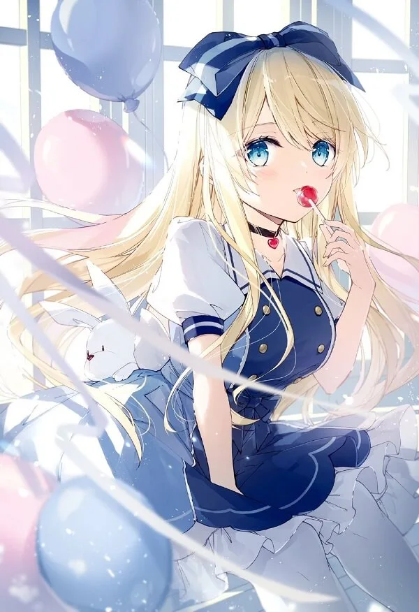 Cô gái anime cute mang đến sự dễ thương, thu hút và đầy sức sống.