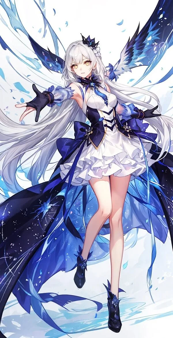 Hình ảnh anime con gái đẹp thể hiện sự duyên dáng và thanh thoát, thu hút mọi ánh nhìn.