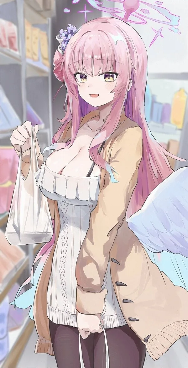 Hình anime con gái dễ thương, ngọt ngào và đầy sắc màu, khiến người xem say mê.