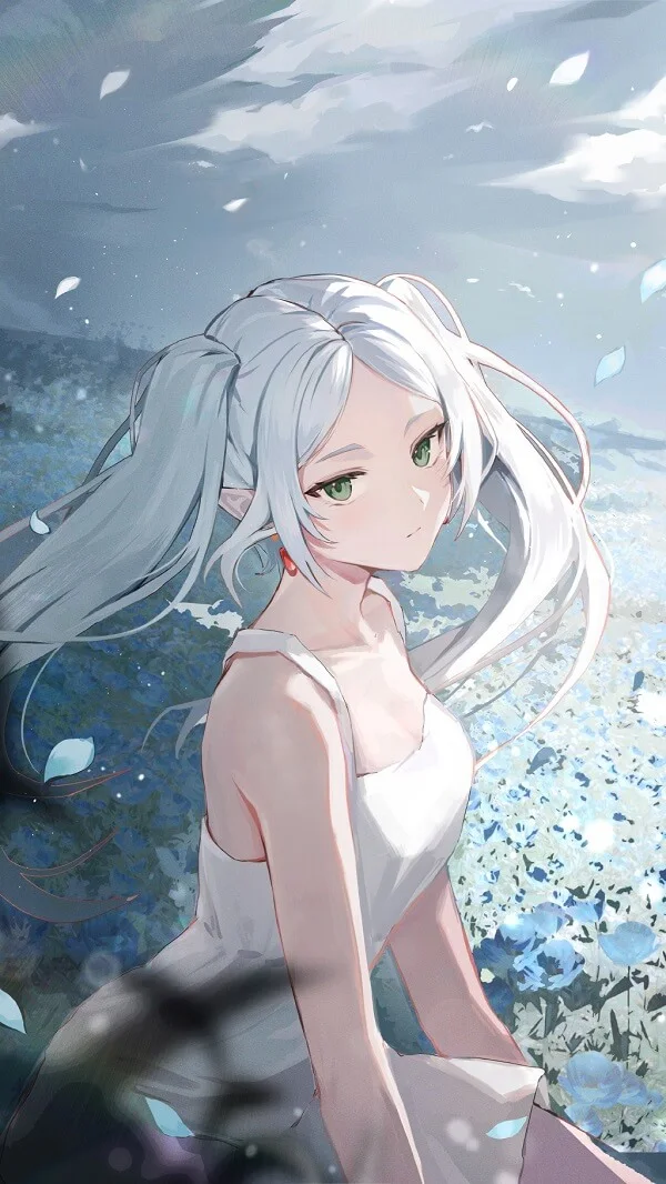 Hình anime gái thể hiện sự dễ thương và cuốn hút qua từng chi tiết.