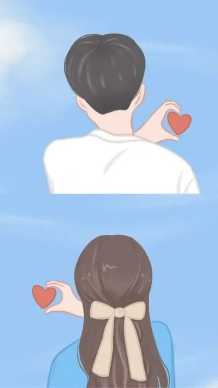 Hình anime cặp đôi ngầu, phong cách mạnh mẽ và đầy cảm xúc