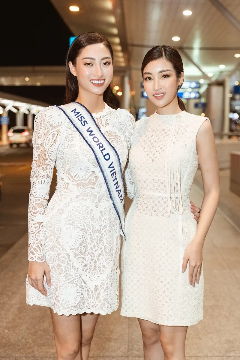 Lương Thùy Linh và Đỗ Mỹ Linh luôn thể hiện sự thân thiết trong mọi sự kiện