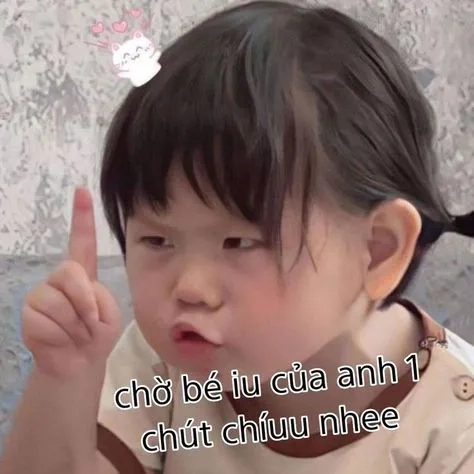 Meme em bé cute hài hước khiến bạn phải “tan chảy” vì sự đáng yêu.