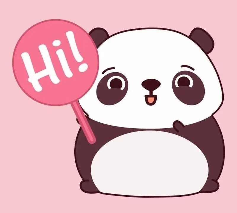Hello meme cute giúp bạn tạo không khí vui vẻ và dễ gần ngay từ đầu.