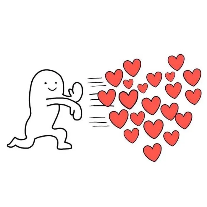 Meme tình yêu hài hước giúp bạn thể hiện cảm xúc ngọt ngào 3