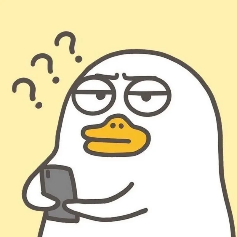 Meme hình con vịt hài hước, tạo niềm vui bất ngờ cho người xem.