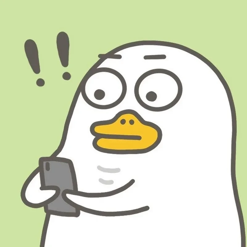 Con vịt cầm dao meme vui nhộn, hoàn hảo để chia sẻ với bạn bè.