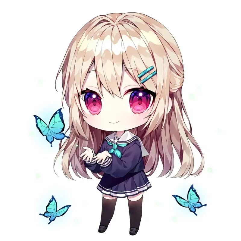 Một chút tâm trạng cùng cute ảnh chibi buồn nhưng vẫn dễ thương
