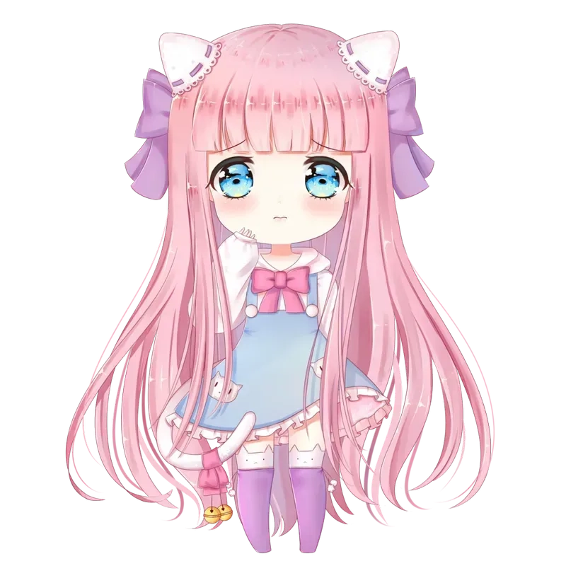 Đơn giản mà đẹp với ảnh chibi cute đơn giản đầy sáng tạo