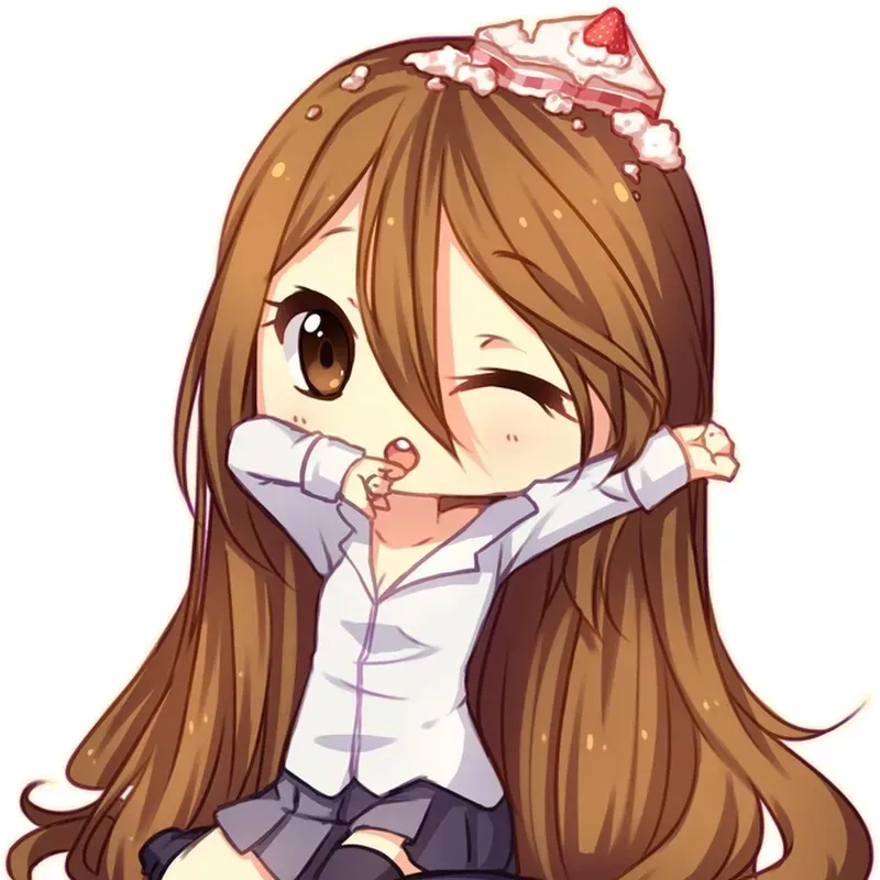 Cực cá tính với hình ảnh chibi nữ cute ngầu, phong cách chất lừ
