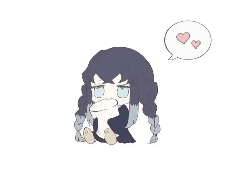 Hình ảnh Muichiro chibi ngộ nghĩnh, fan Demon Slayer không thể bỏ lỡ