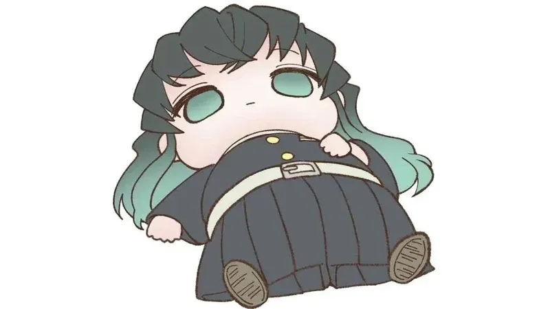 Ngắm nhìn Muichiro chibi dễ thương với nét vẽ đáng yêu khó cưỡng