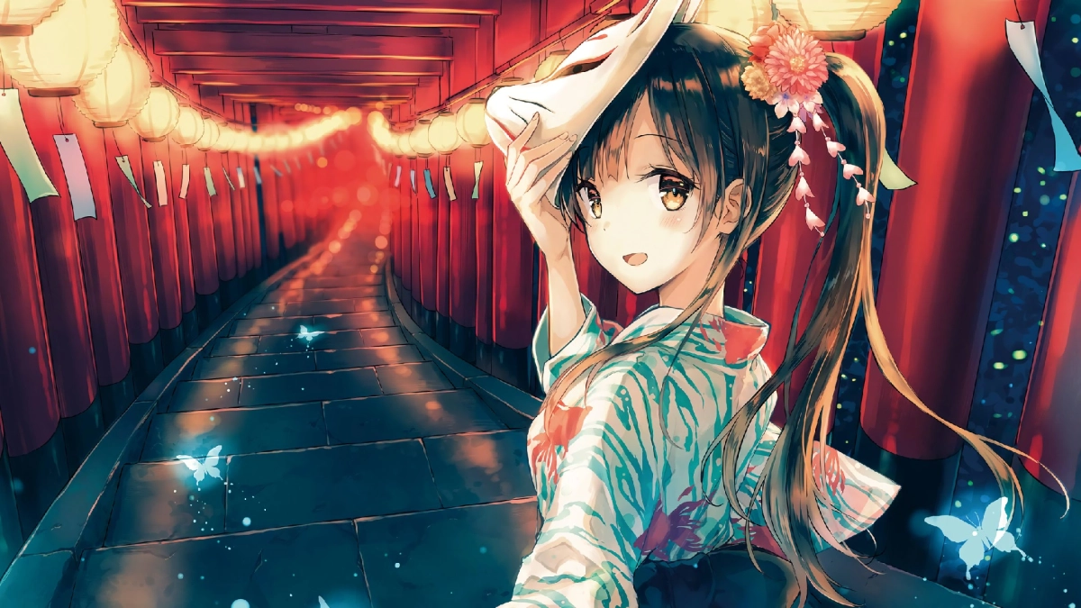 Khám phá ảnh nền máy tính anime 3D sống động như bước ra từ truyện tranh