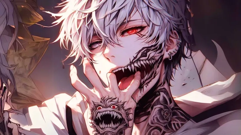 Khám phá ảnh anime nam ngầu lạnh lùng ác quỷ với vẻ đẹp siêu thực, bí ẩn