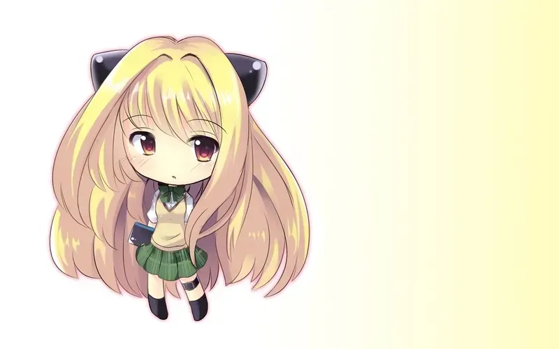 Ảnh anime nữ chibi dễ thương với nhiều phong cách khác nhau cho bạn chọn