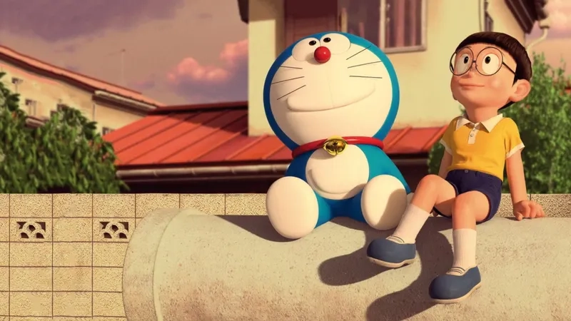 Khám phá thế giới băng giá với doraemon và nobita chuyến thám hiểm nam cực