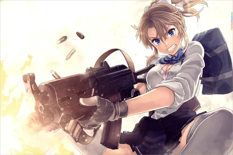 Tuyển chọn hình ảnh anime nữ ngầu lòi, phong cách cá tính và ấn tượng