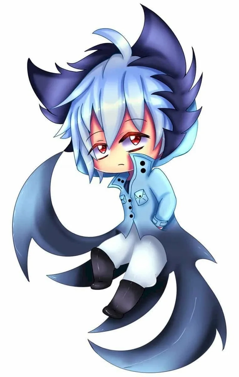 Anime chibi nam cute với thiết kế tinh tế, nét vẽ sống động
