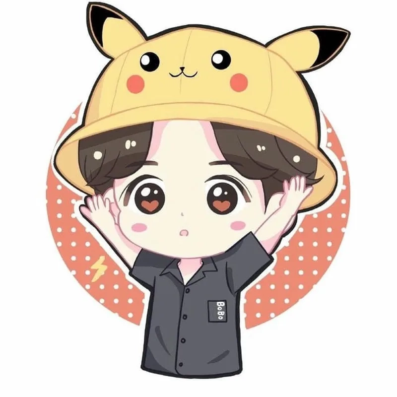 Hình ảnh anime cute chibi nam mang phong cách Nhật Bản độc đáo