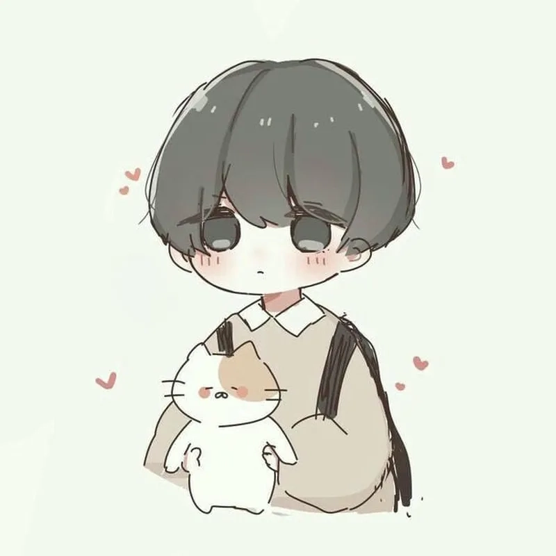 Ảnh cute nam chibi mang đậm dấu ấn cá nhân, dễ sử dụng