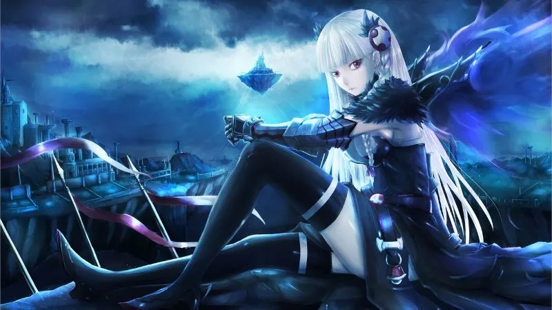 Những nhân vật nữ mạnh mẽ trong hình nền ngầu nữ anime cực đẹp