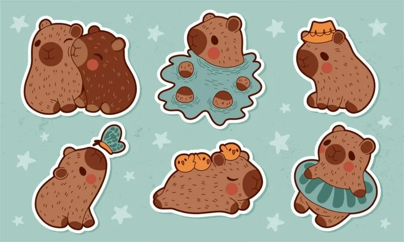 Capybara wallpaper chất lượng cao, phù hợp cho mọi thiết bị