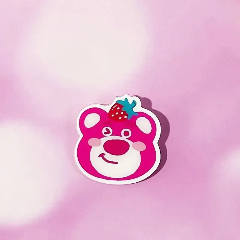 Hình nền cute gấu dâu với phong cách dễ thương, đáng yêu
