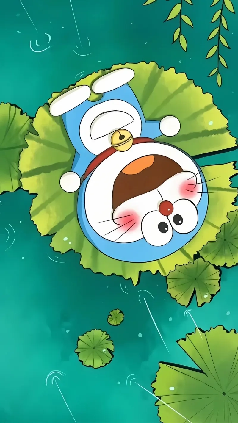 Trang trí điện thoại với hình nền điện thoại doremon và nobita siêu dễ thương