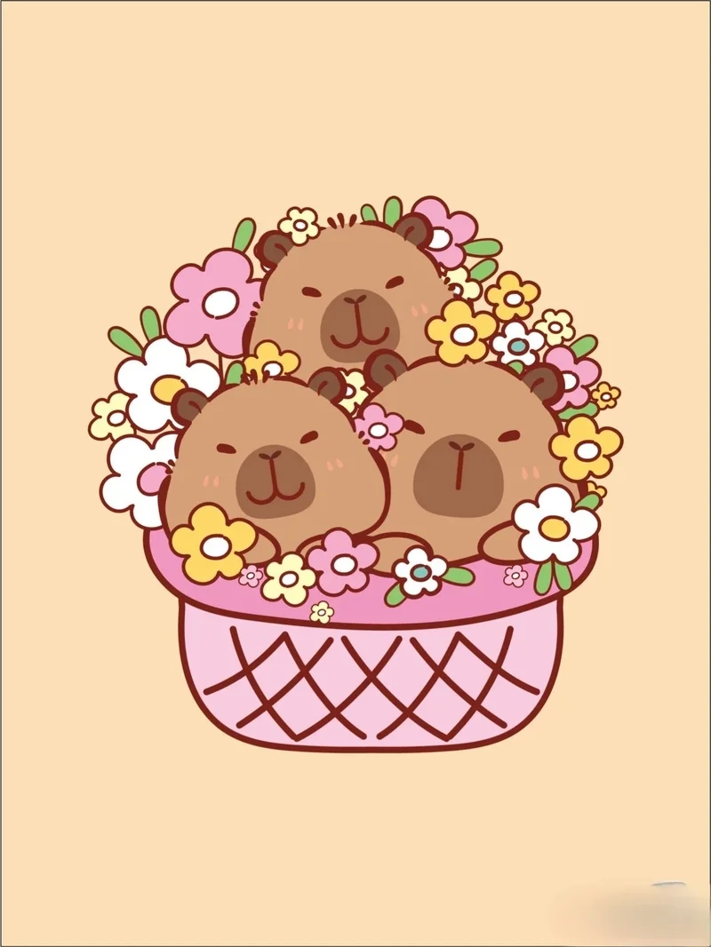 Bộ ảnh tuyệt vời về avatar đẹp capybara cho bạn lựa chọn