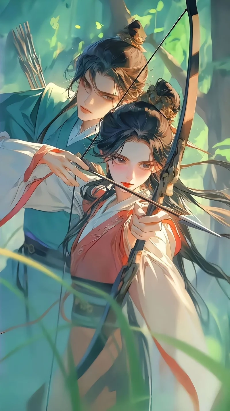 Ngắm nhìn sự hòa quyện của avatar đôi anime cổ trang