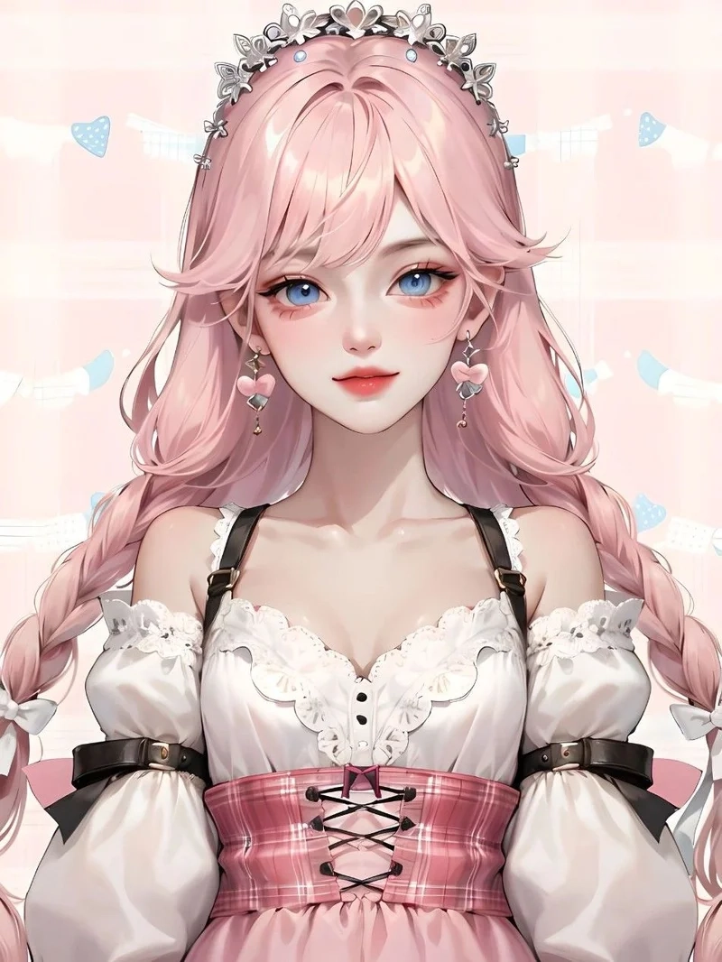 Tạo điểm nhấn dễ thương cùng avatar cute màu hồng hot trend