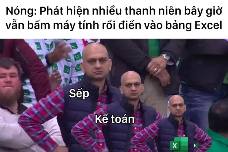 Thành thạo excel hơn nhờ những câu chuyện vui trong meme excel