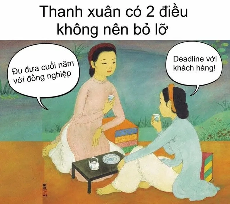 Văn hóa công sở không thể thiếu meme đồng nghiệp
