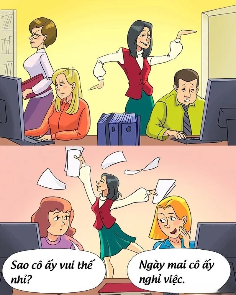 Cuộc sống dân văn phòng trong meme văn phòng