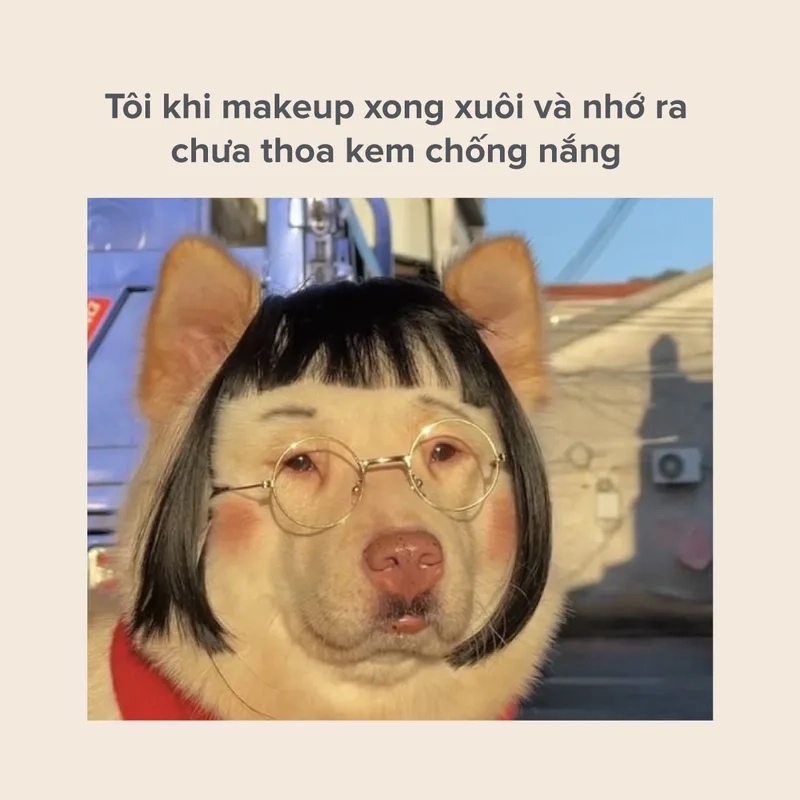 Đừng quên thoa kem với meme bôi kem chống nắng mỗi ngày