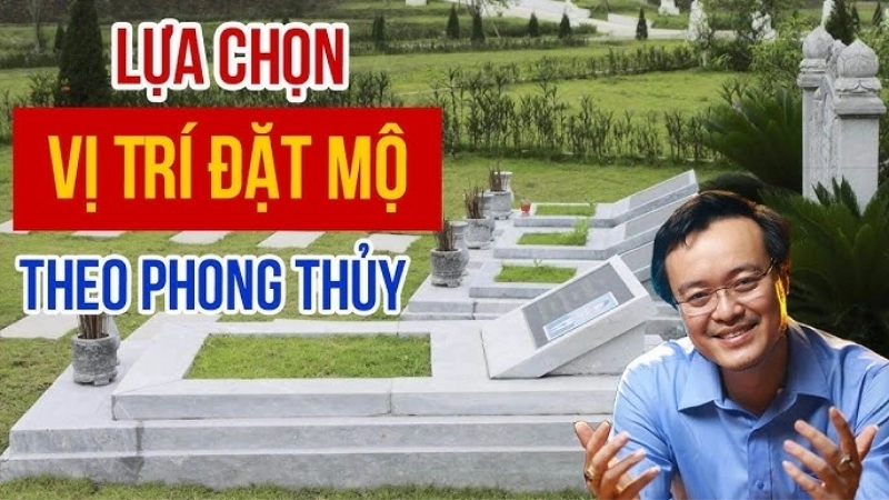 Những vị trí đặt mộ tốt
