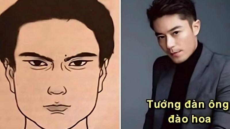 Tướng đàn ông đào hoa là gì và những đặc điểm nổi bật