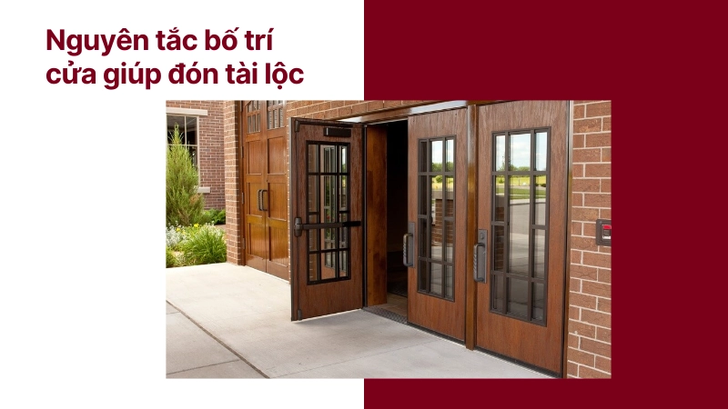 Mẹo bố trí không gian giúp phong thủy cửa chính luôn vượng khí