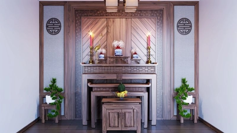 Lựa chọn hướng bàn thờ cát tường năm 2026