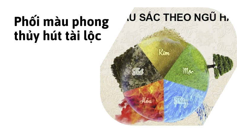 Bí kíp phối màu phong thủy thu hút vượng khí